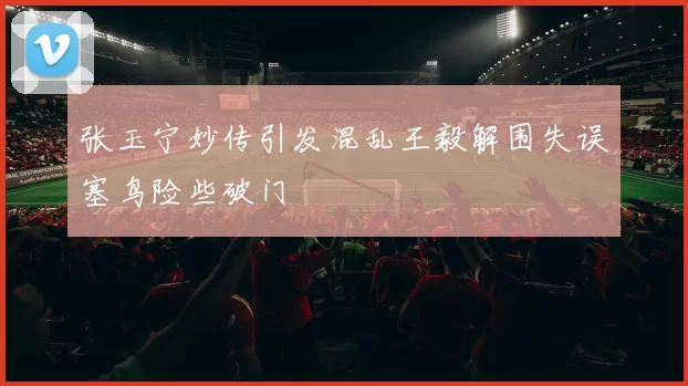 张玉宁妙传引发混乱王毅解围失误塞鸟险些破门